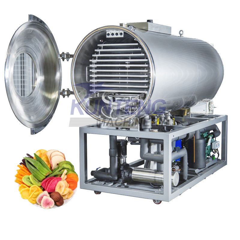 Industrial Food Lyophilizer Freeze Drying Fruit And Vegetable Machine Production Line With Isolator And Freezing Dryer Vacuum Drying Machine - Color: Customized