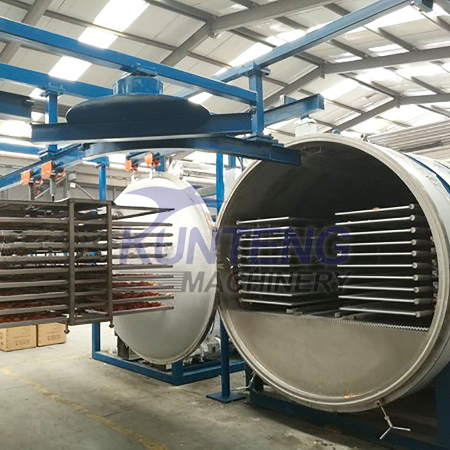 Industrial Food Lyophilizer Freeze Drying Fruit And Vegetable Machine Production Line With Isolator And Freezing Dryer Vacuum Drying Machine - Color: Customized