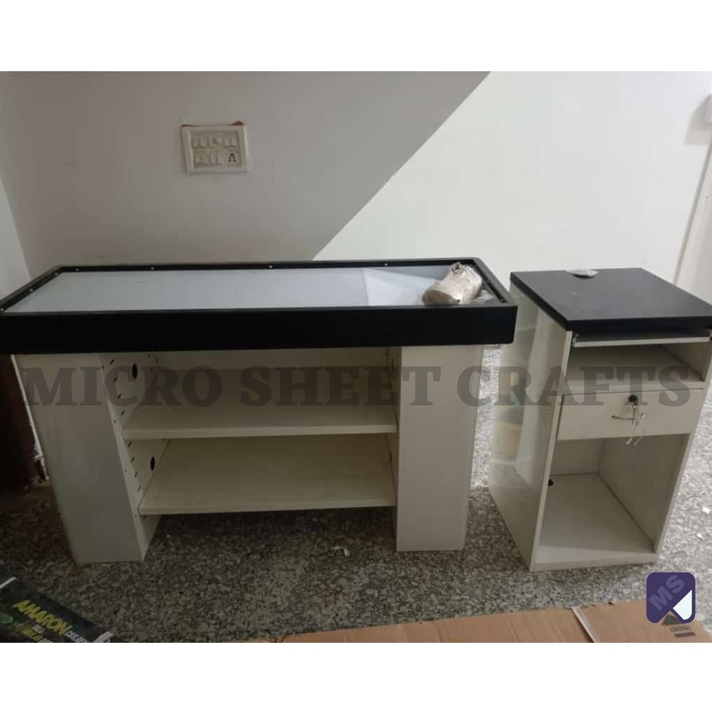 L Indian Type Cash Counter