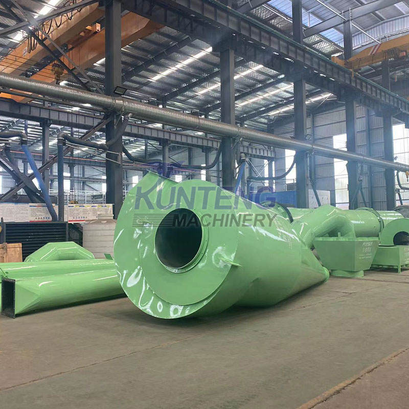 Industrial Be-er Waste Malt Dryer Machine Cassava apple Grape Pomace Drying Machine Food Waste Rotary Dryer