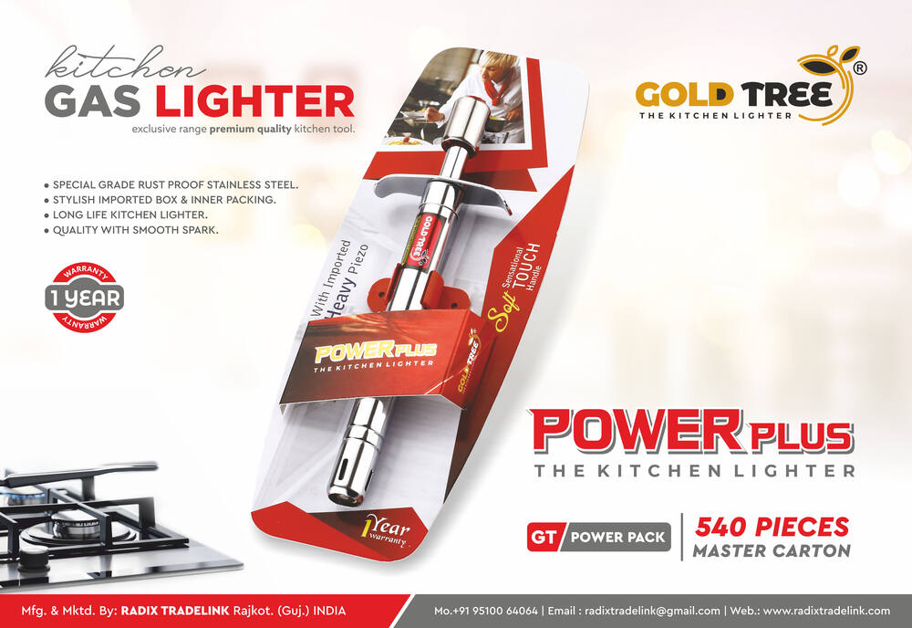 Ss Kitchen Lighter - Material: Stainless Steel