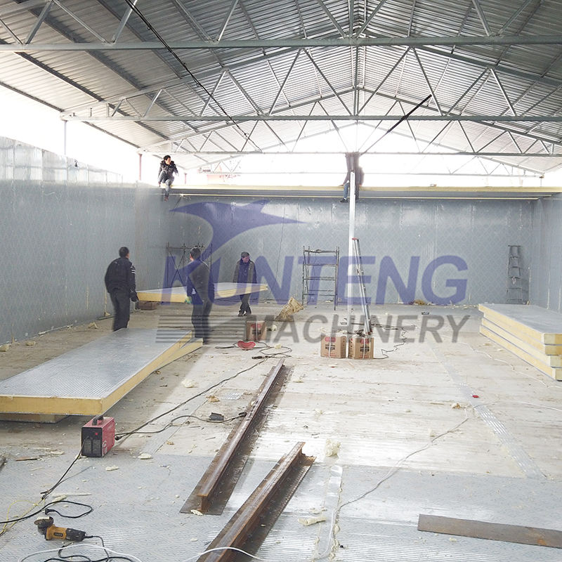 Wall Mounted Refrigeration Unit Freezer Cold Storage Room Walk In Cooler And Freezer Warehouse Equipment Fruit And Vegetable Freezer - Color: Customized