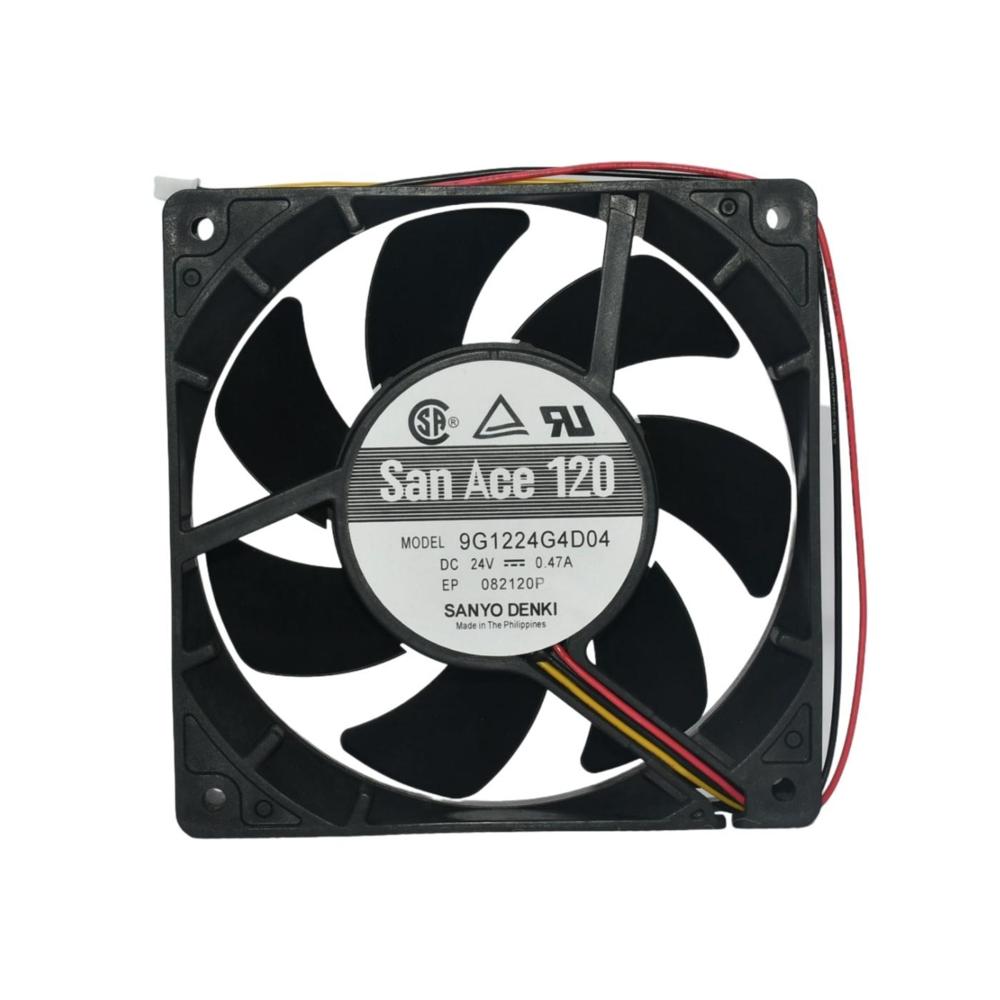 SANACE 9G1224G4D04 24V Electric Fan Ball Bearing Plastic Blades 3000rpm Industrial Inverter Axial Fan