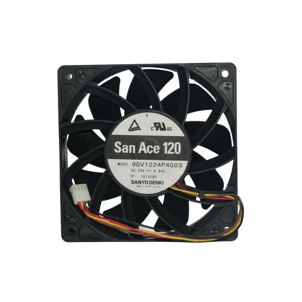 SANACE 9GV1224P4G03 24V 0.84A Electric Plastic Ball Bearing Standing Industrial Inverter Fan Air Cooling Fan 