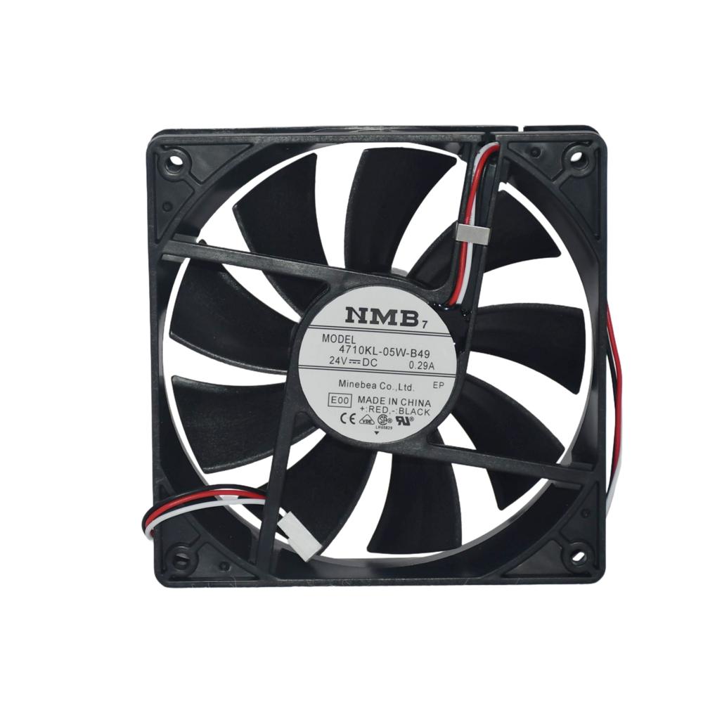 NMB MAT 4710KL-05W-B49 24V DC 0.29A 12025mm Industrial Inverter Fan Axial Flow Ball Bearing Cooling Fan