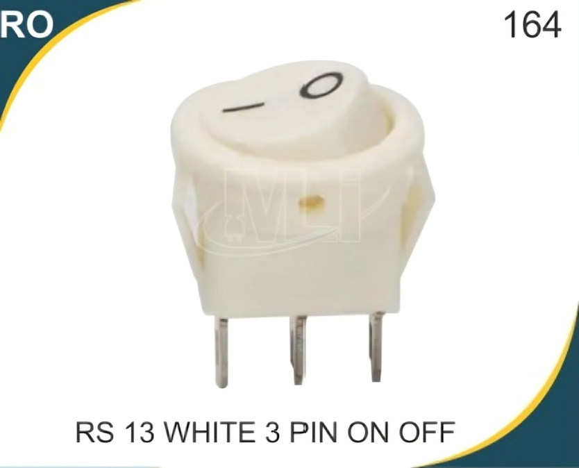 Rocker switch 3 pin on off