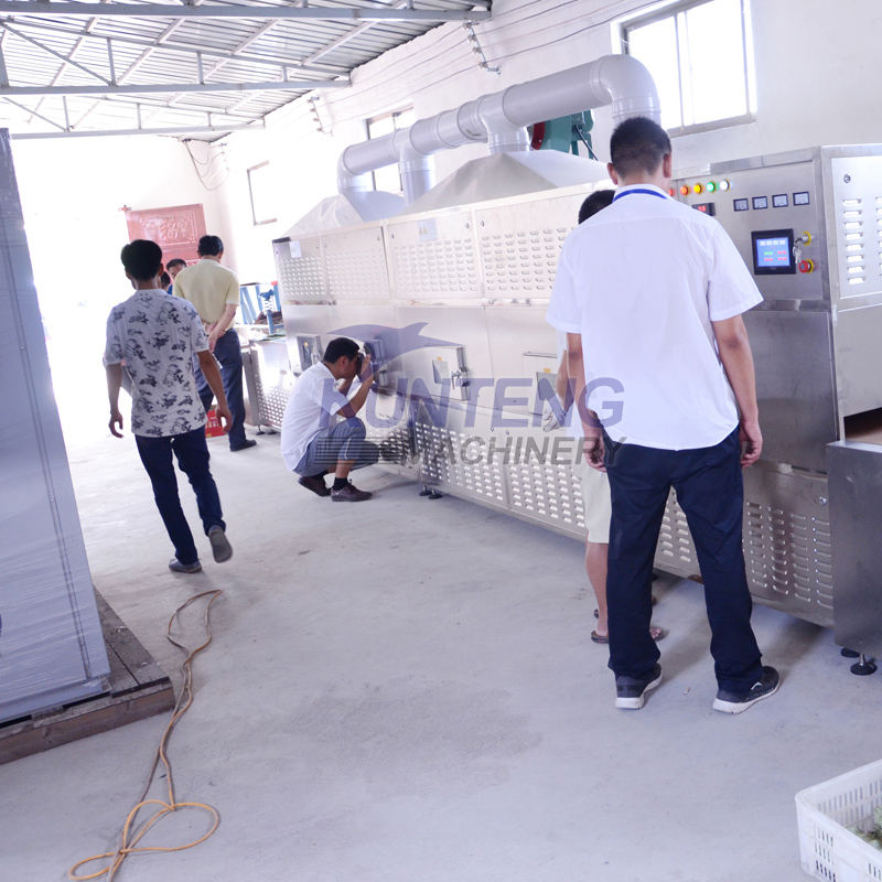 Microwave Drying Machine Food Rapid Sterilization Machine Microwave Dryer for Grain Drying Tea withering and drying machine