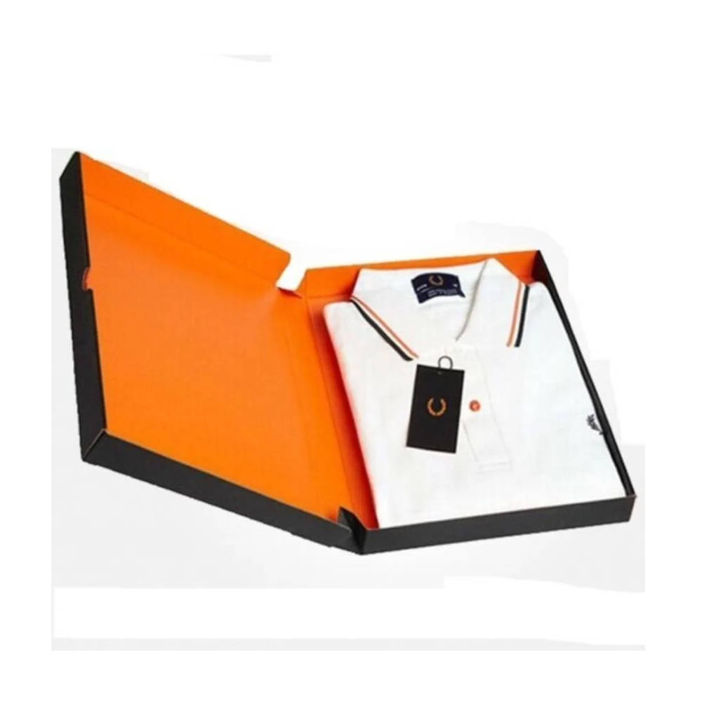 Shirt Packaging Boxes - Coating Type: Textured Coating