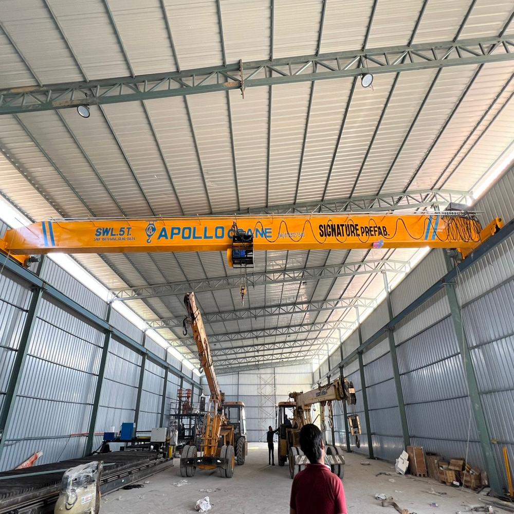 5 Ton Industrial Crane - Lifting Height: 20 Foot (Ft)