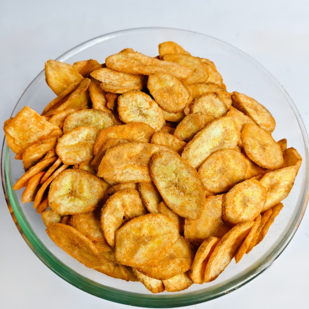 Tomato Flavour Banana Chips - Feature: Easily Digest