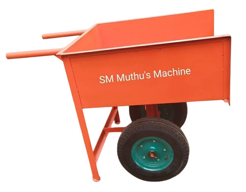 Double Wheel Barrow Trolley - Capacity: 150 Kg