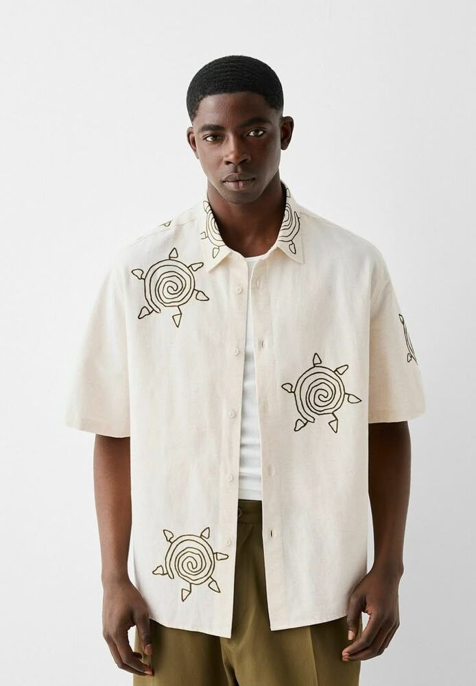 Mens Blockprinted Shirt