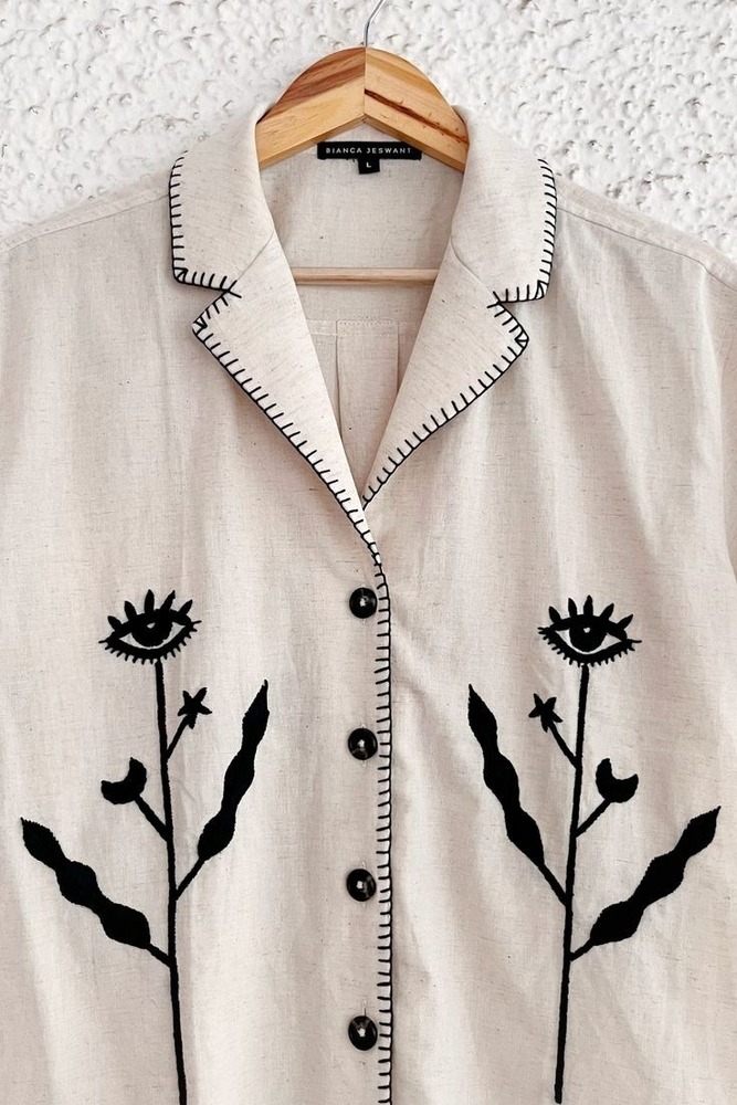 Mens Stylish Hand Embroidery Shirt