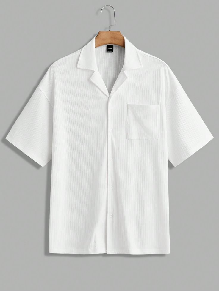 Mens Plain Casual Shirt - Color: Different Available