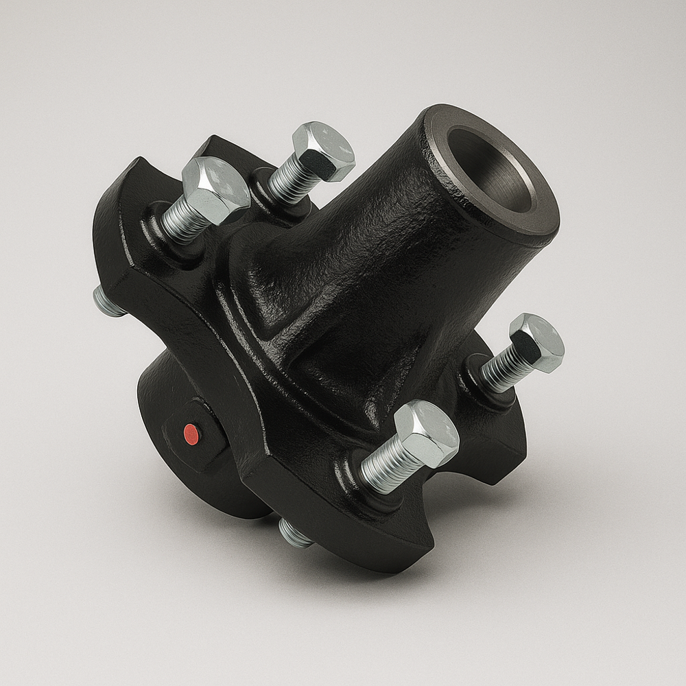 Cast Iron Hub with Taper Bearing