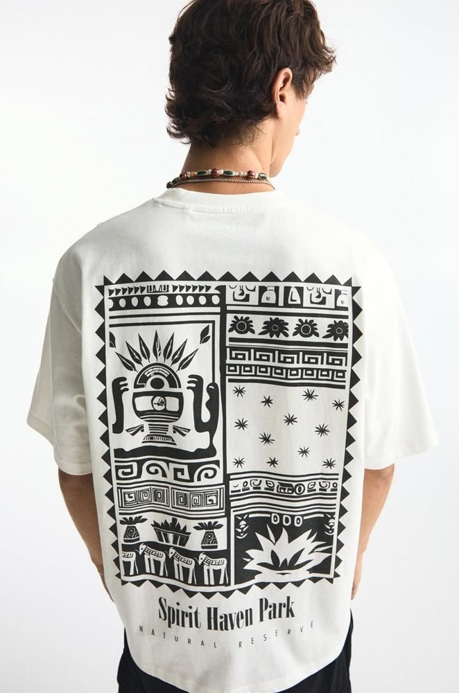 Mens Blockprinted T-Shirt
