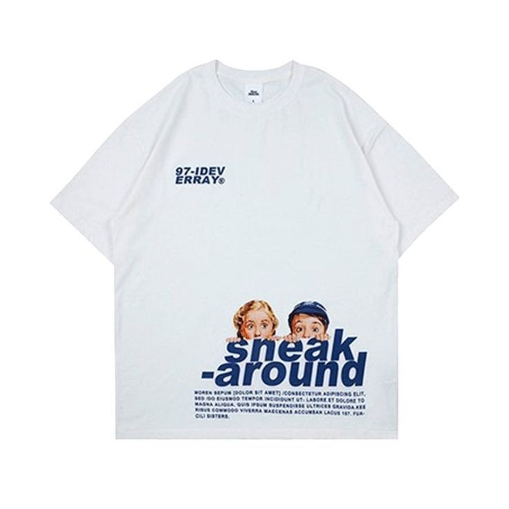 Printed Casual Oversized T-Shirt - Color: Different Available