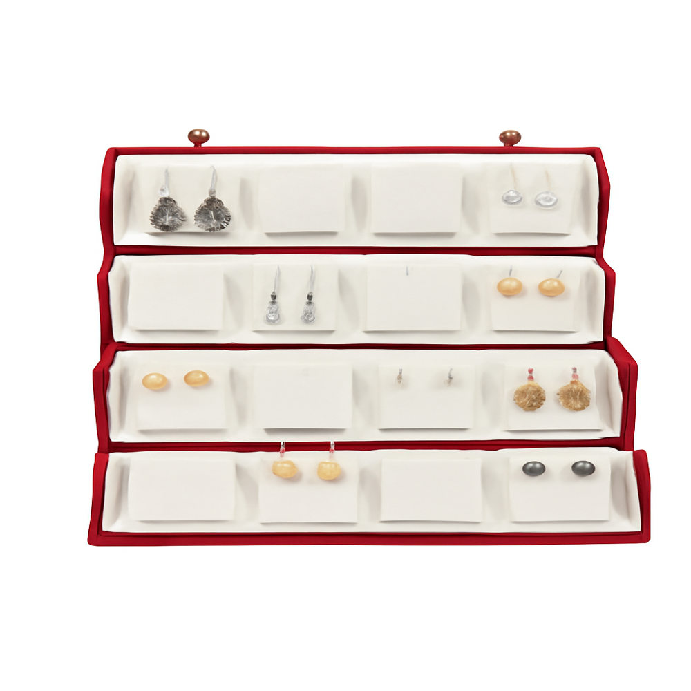 16 pair earring folder box