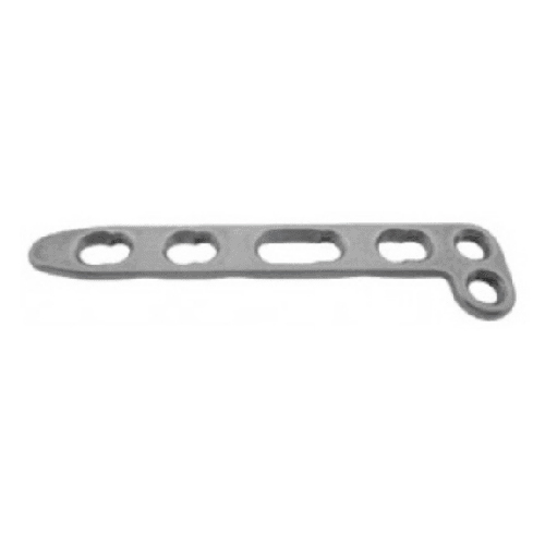 2.7 Mm Locking Distal Radius Oblique Angled Plate Right - Grade: Medical