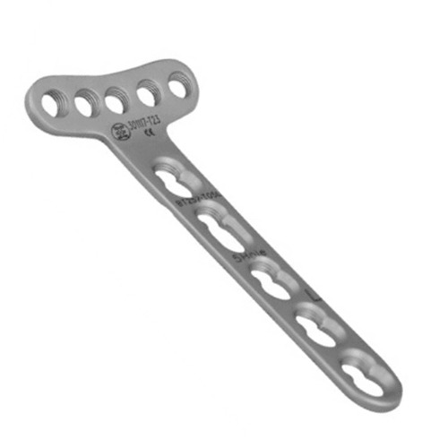 2.7 Mm Locking Volar Distal Radius Juxtra Plate With Head Hole 5 - Grade: Medical