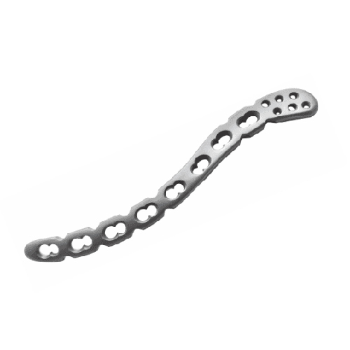 3.5 Mm Locking Anterior Clavical Plate Withh Lateral Entension Right - Grade: Medical