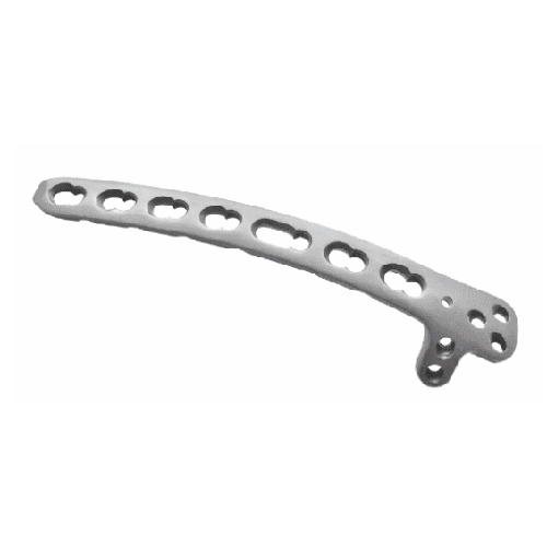 3.5 Mm Locking Distal Humerus Plate With Support Left - Grade: Medical