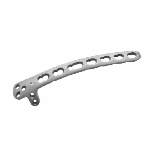 3.5 Mm Locking Distal Humerus Plate With Support Right - Grade: Medical