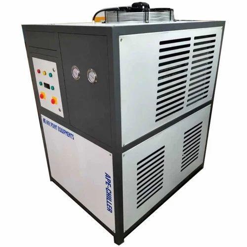 Air Cooled Chiller - Color: Grey & Black