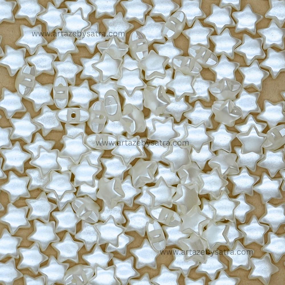 Star Plastic Pearl Beads