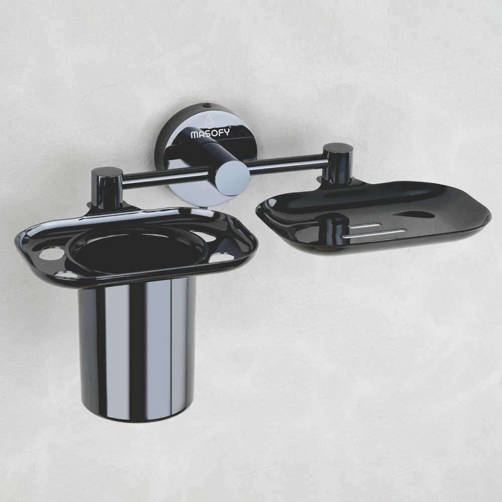 Tu-006 Soap Dish And Tumbler Holder - Color: Various Available