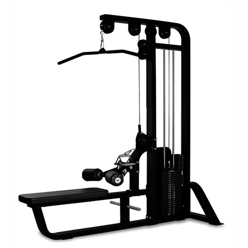 Single Pully Lat Pull Down With Rowing