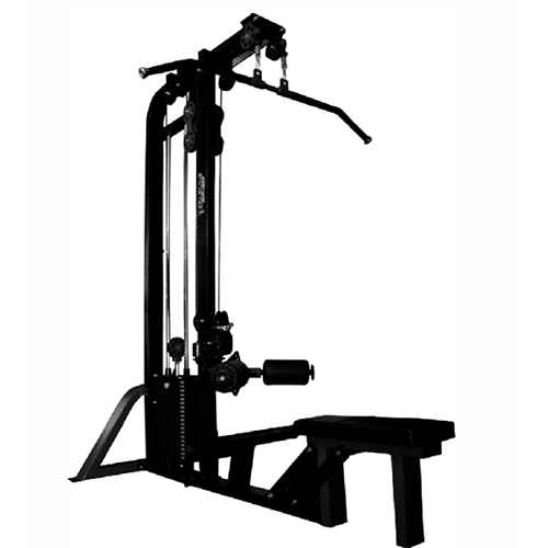 Lat Pull Down With Rowing Selectorized - Application: Gain Strength