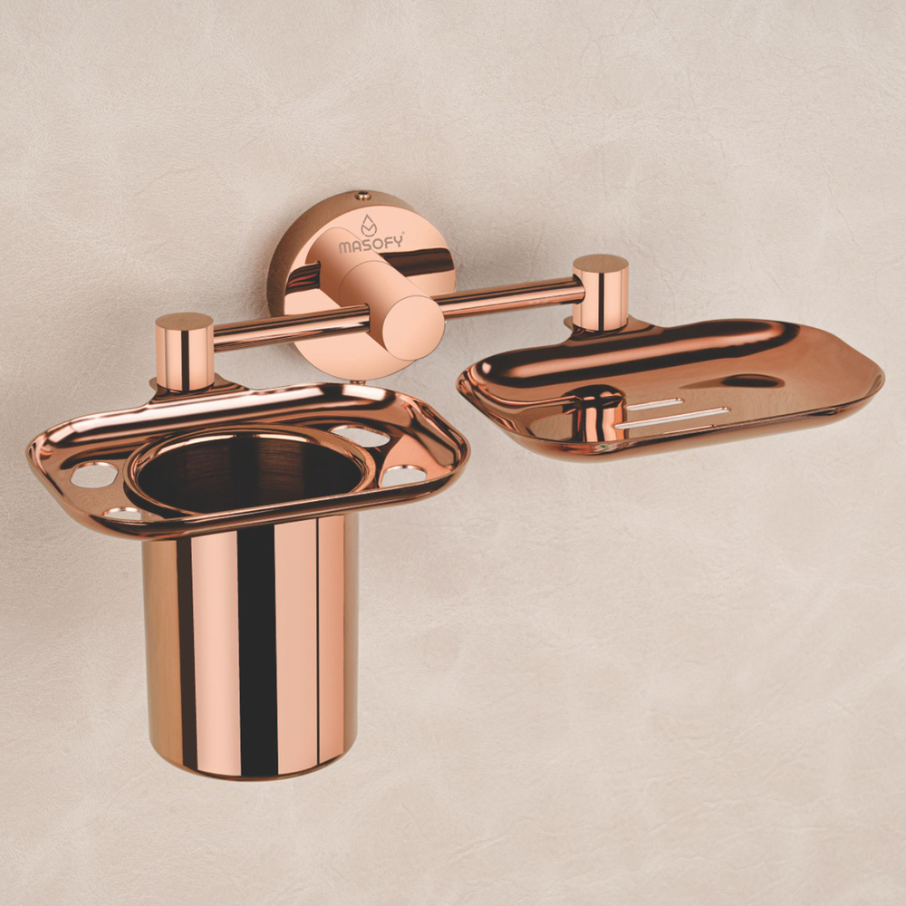 Tu-006 Soap Dish And Tumbler Holder - Color: Various Available