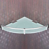 C-01 Glass Corner Shelf - Color: Various Available