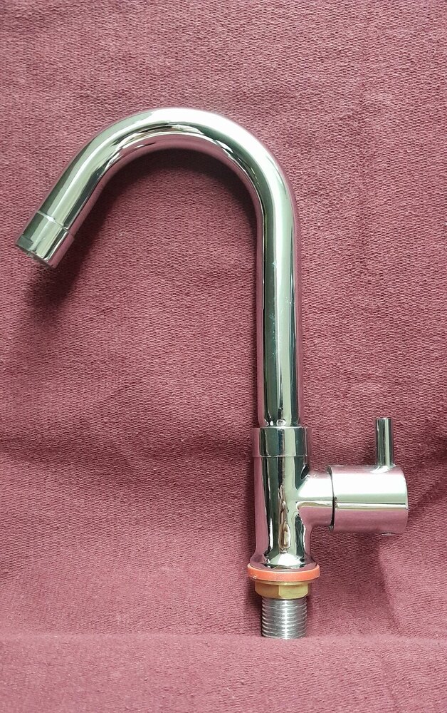 Brass Swan Neck Cock