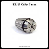 Er 25 Collet 3 Mm - Applicable Material: Metal