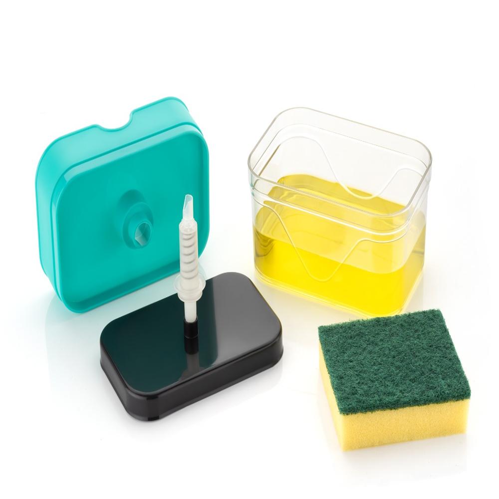2 in 1 Sponge Holder Liquid Soap Dispenser