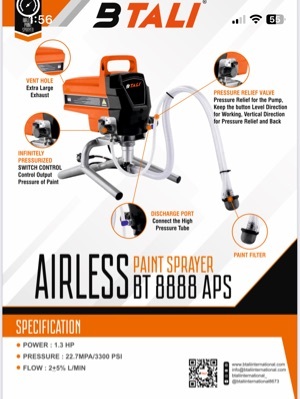 Airless sprayer