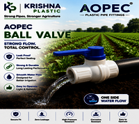 Plastic Pp Upvc Ball Valve - Application: Irrigation