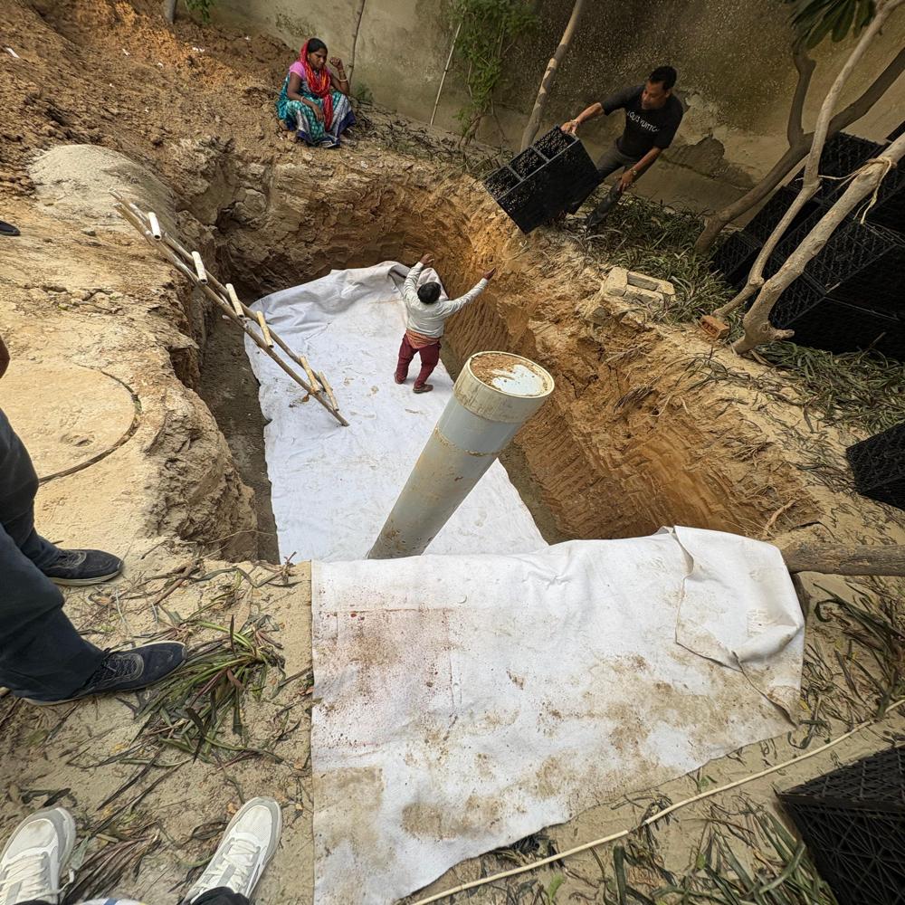 Laying And Cutting Services Of Geotextile