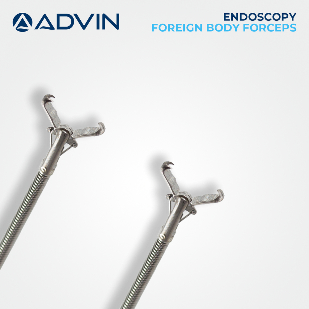 Endoscopy Foreign Body Forceps - Regular - 2 Pronge 170 cm