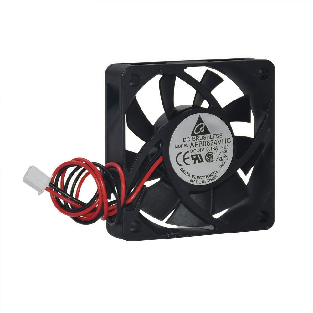 Delta AFB0624VHC 24V 0.12A 6013mm Ball Bearing Plastic Blade 3000rpm Electric Inverter Cooling Fan