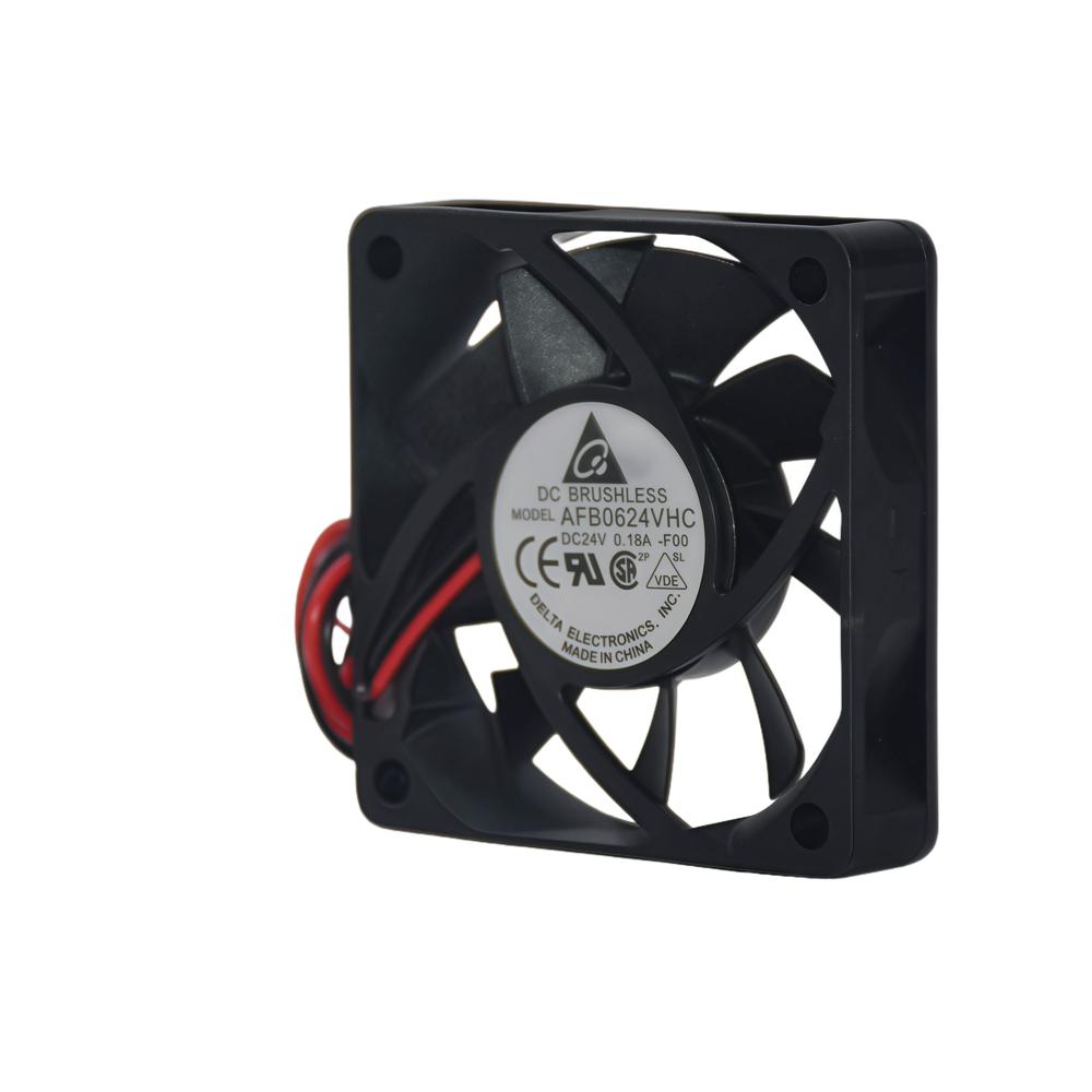 Delta AFB0624VHC 24V 0.12A 6013mm Ball Bearing Plastic Blade 3000rpm Electric Inverter Cooling Fan 