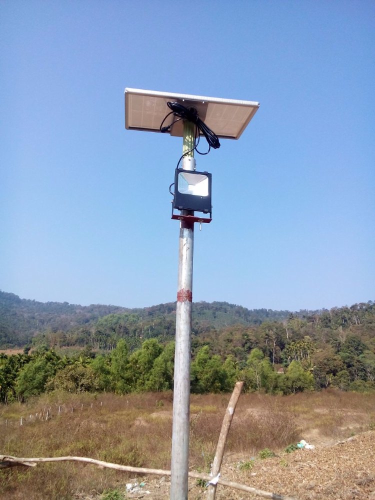 Solar Flood Light - Application: Home