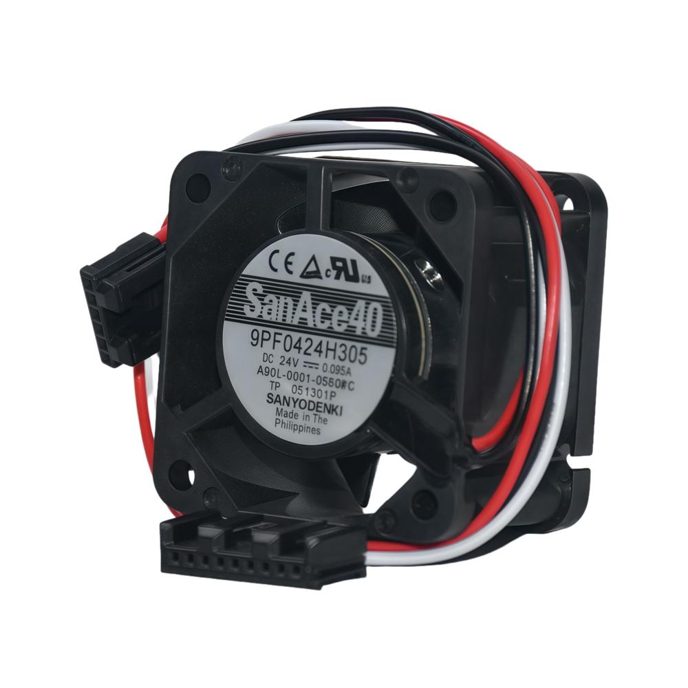 SANACE 9PF0424H305 24V DC 0.095A Industrial Inverter Fan Speed Plastic Blades Cooling Fan 