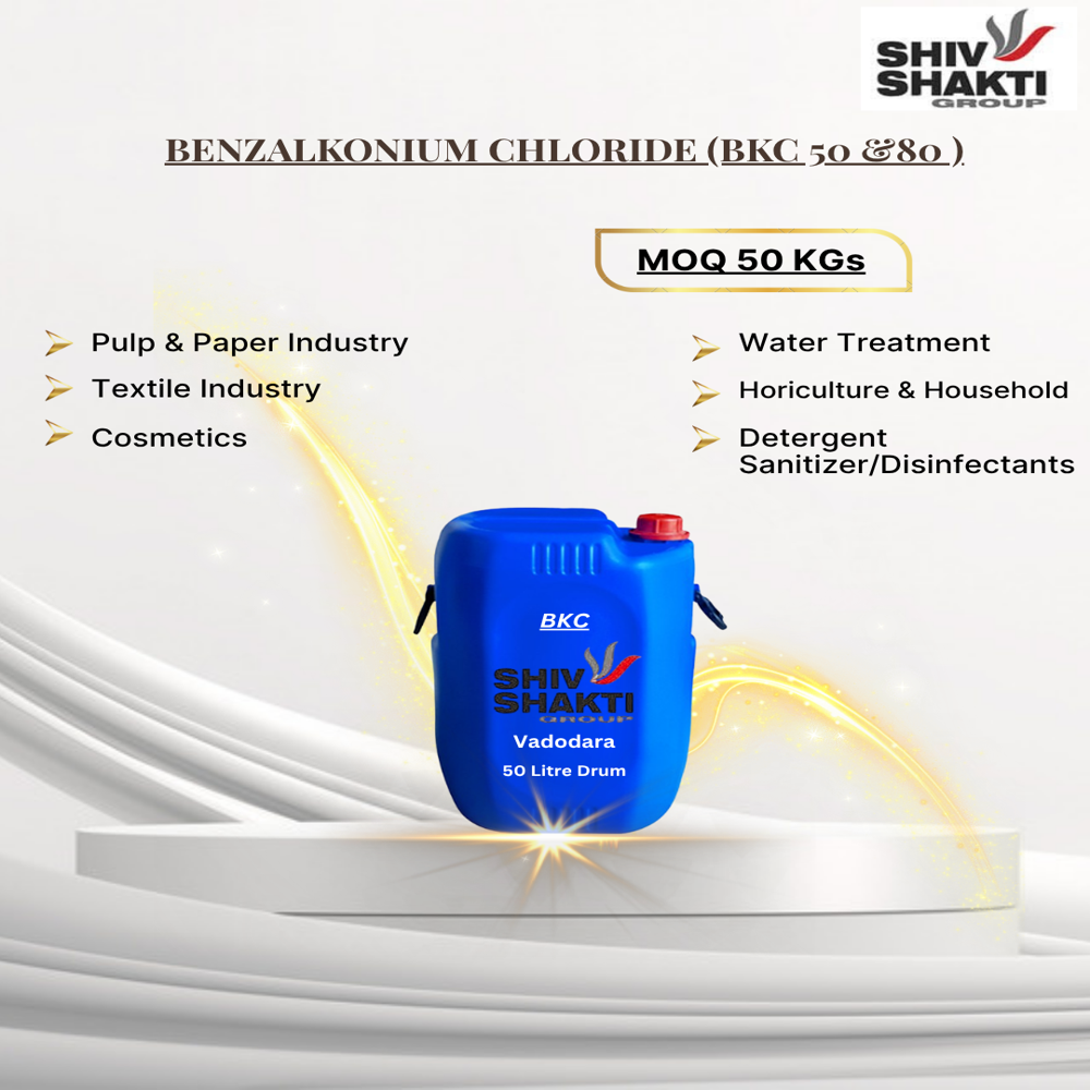 80% Benzalkonium Chloride - Application: Pharmaceutical