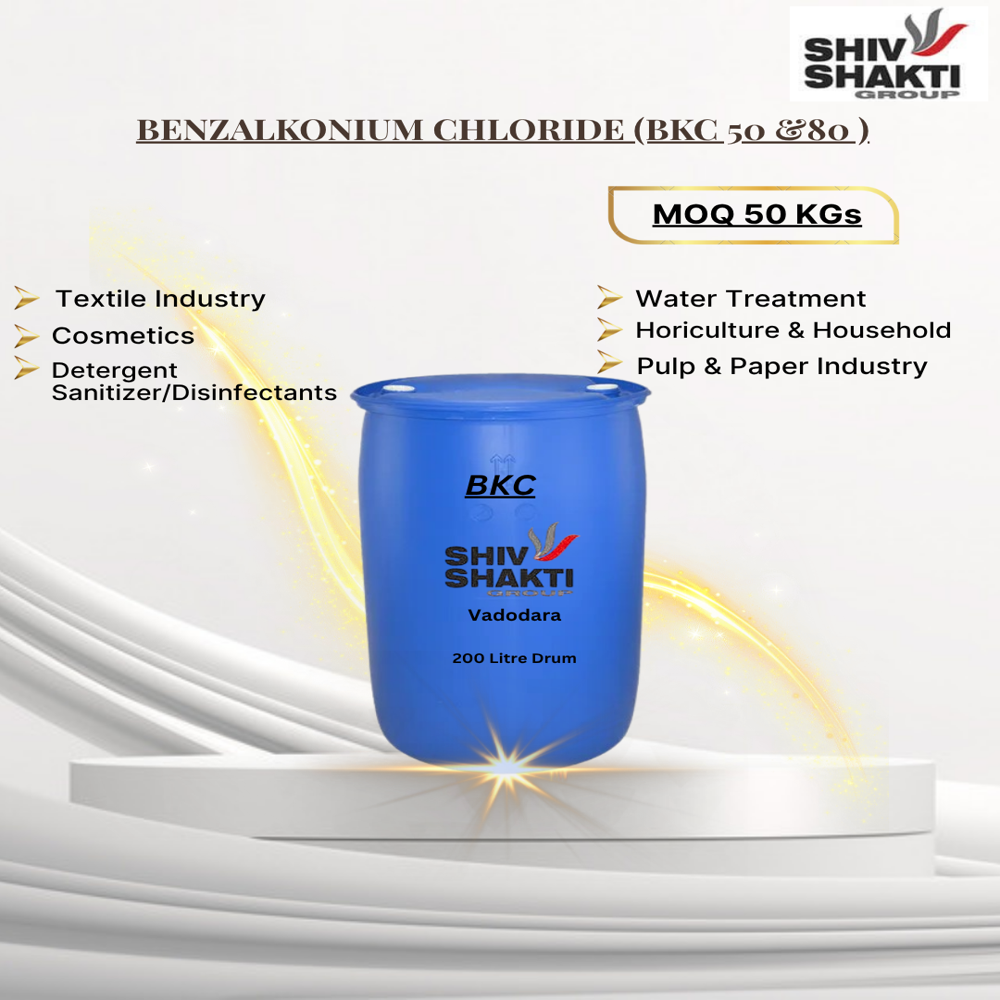 80% Benzalkonium Chloride - Application: Pharmaceutical