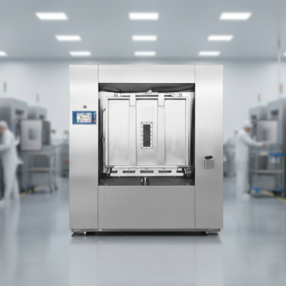 Barrier Washer Extractor - Color: Silver