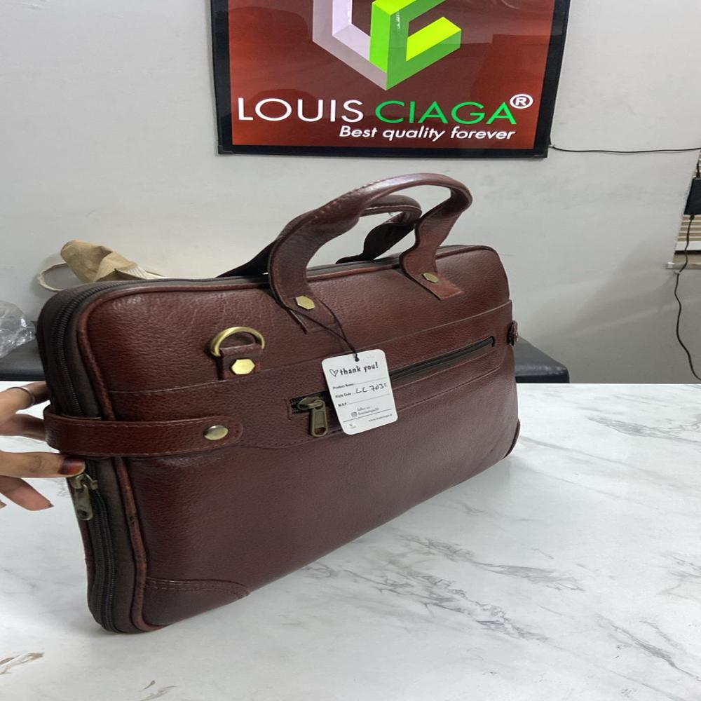 Office Leather Bags - Coating Type: Yes