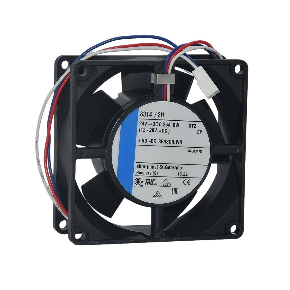 EBM PAPST 8314H/2H Cooling Fan 24V 0.25A 6W 3000rpm Speed Ball Bearing Cooling Fan